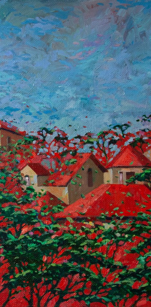 Red Roofs by Anna Khaninyan