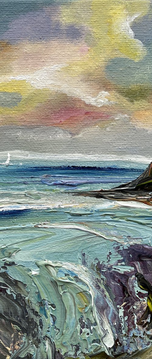 Small Abstract Seascape by Marja Brown