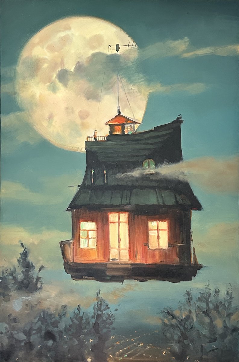 Night travel by Olha Retunska