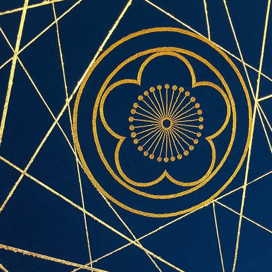 Plum Blossom ~Resilience~ (Kimono Upcycled )