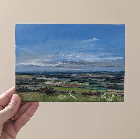 Miniature Coombe Hill Landscape #2