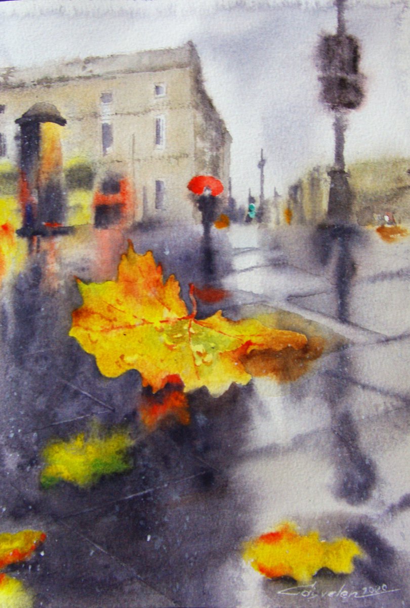 Autumn in St. Petersburg by Elena Gaivoronskaia
