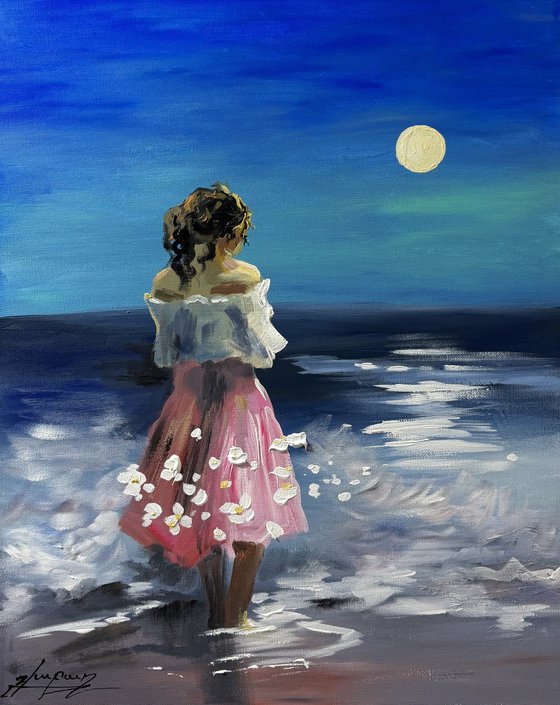 Moonlit Shore