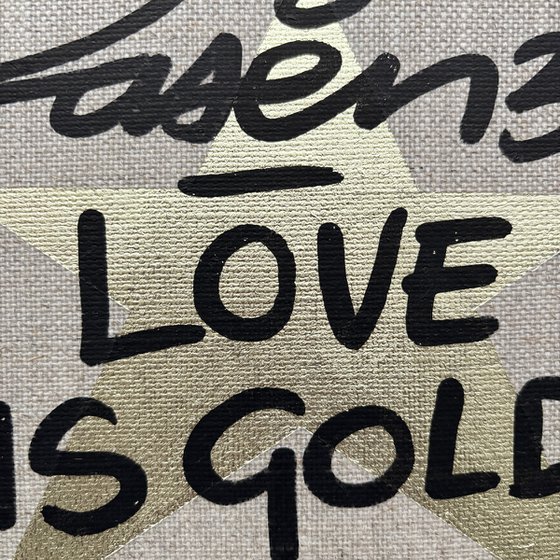 Love Is Gold (18K Gold Star)