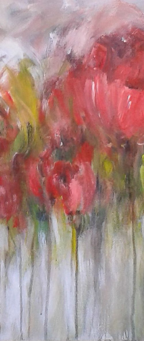 Abstract Floral 8 by Jan Rippingham