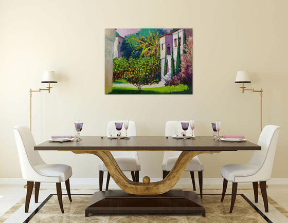 Garden with Lemon Trees