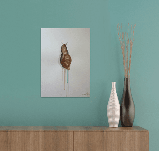 Slow But Confident (2019) Watercolor  42 * 30cm