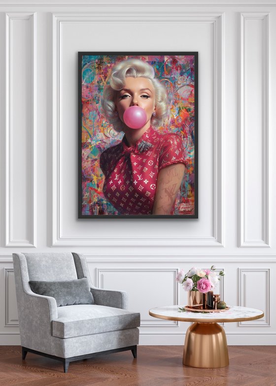 Marilyn Monroe in Red