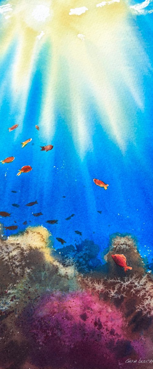Undersea world #11 by Eugenia Gorbacheva