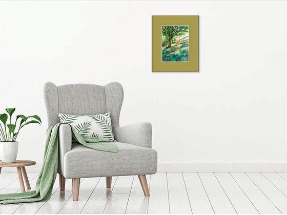 Morning light meadow