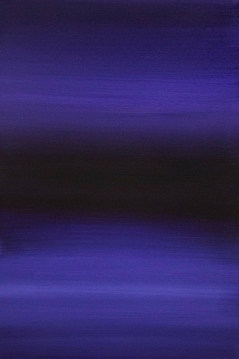 Geometric Abstract Acrylic Painting By Paresh Nrshinga Frsa, 24 X 36", Into The Deep I, Original Artwork