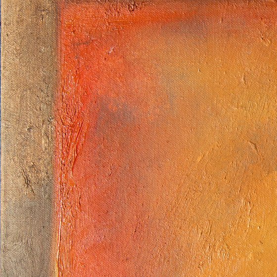Mountain Field; Orange