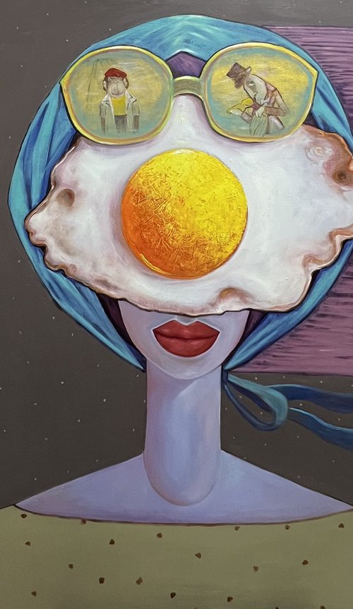 Cool Egg Girl by Ta Byrne