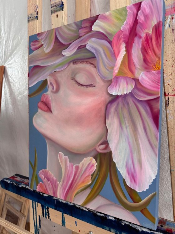 In floral tenderness