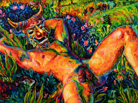 Resting Minotaur (Study)