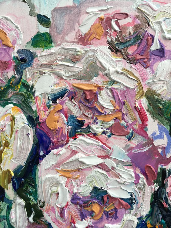 Roses Impasto