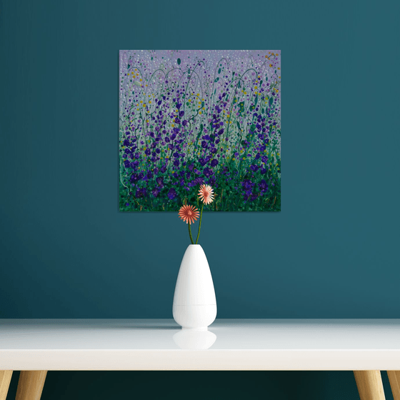 Lavander  - Floral Abstraction