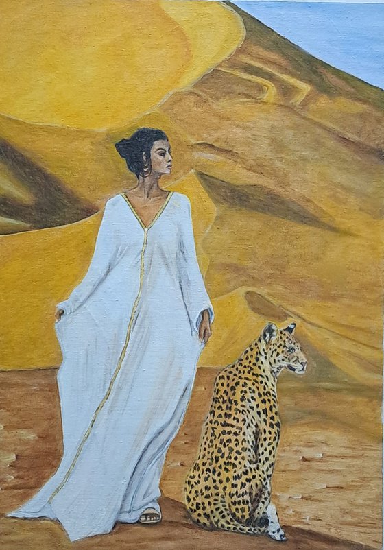 With a Companion in the Desert