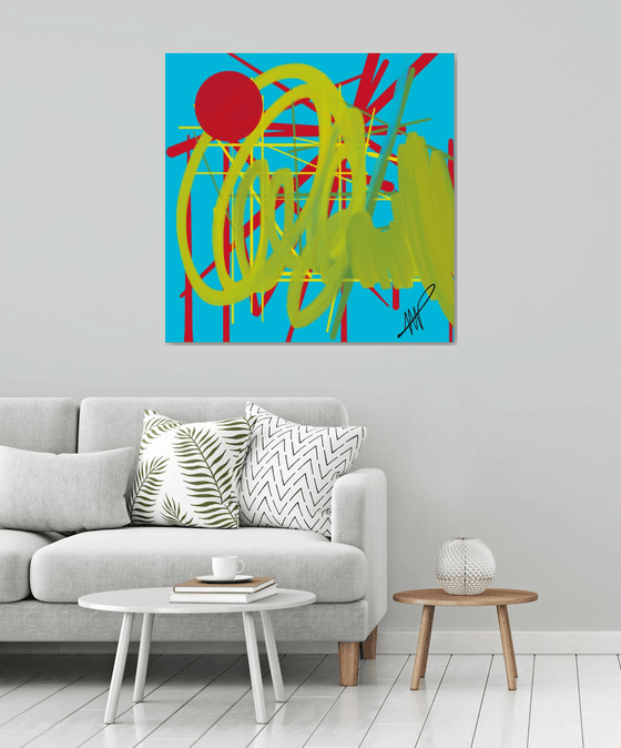 GA#209 Sun in a Sea Forest