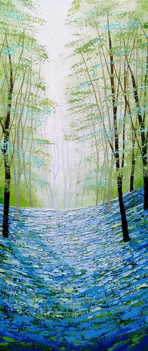 Blue Spring Light by Amanda Horvath