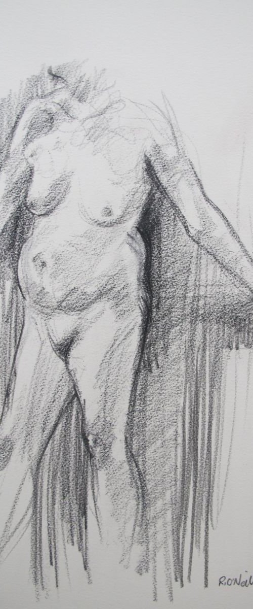 standing female nude by Rory O’Neill