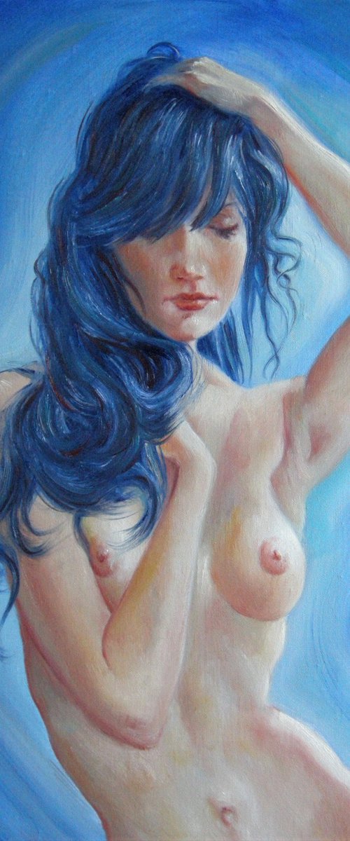 Azure Halo by Isabel Mahe