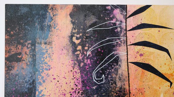 Go with the Flow - triptych