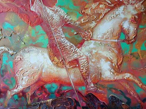 Warrior on Horseback