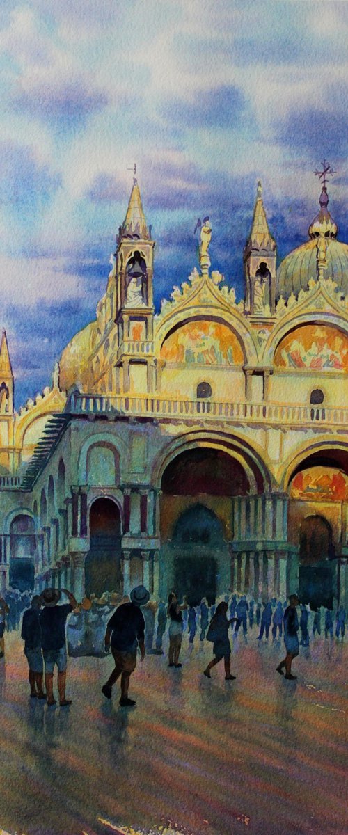 Venezia, Piazza San Marco by REVAZ TCHEISHVILI