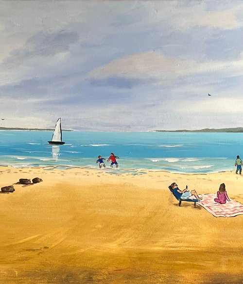 A Delightful Beach Day by Aisha Haider