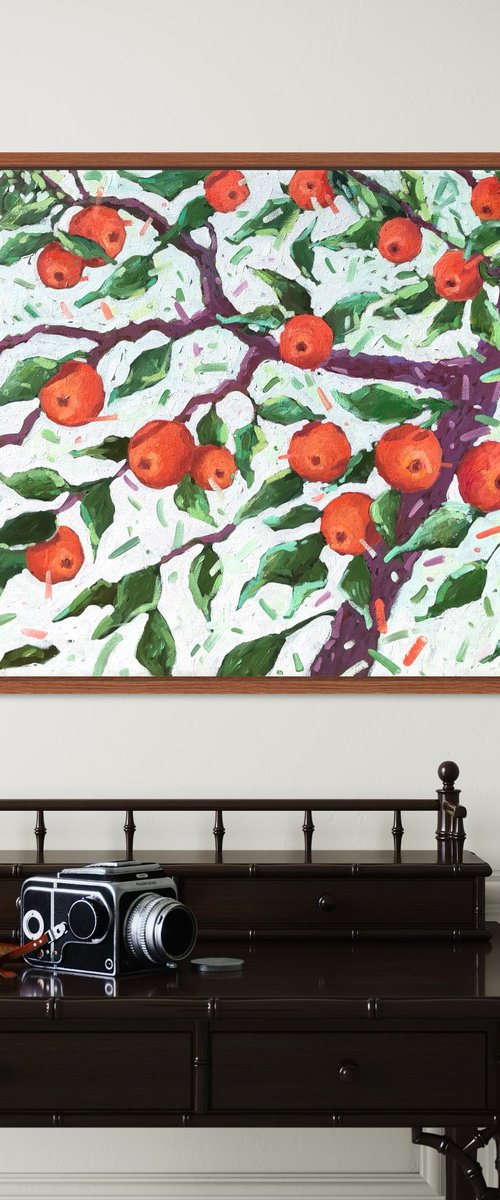 Garden symphony, apples by Volodymyr Smoliak