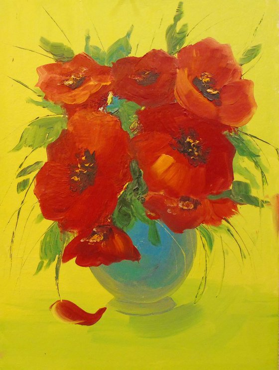 Bouquet of poppies