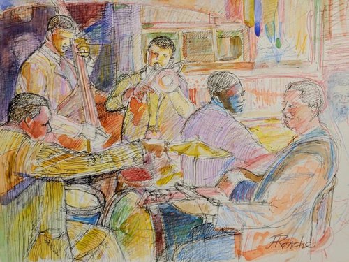 Jazz Band by Joseph Roache