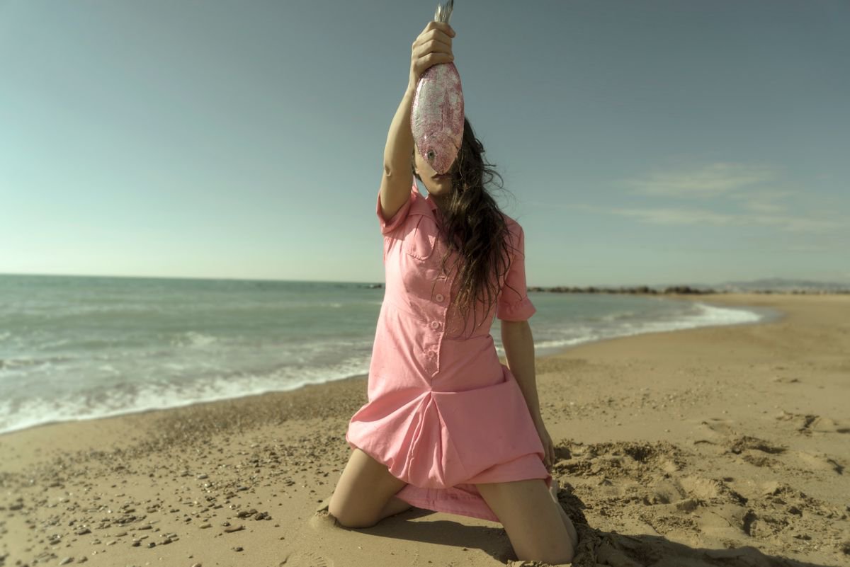 Pink like a fish by Carla Sutera Sardo