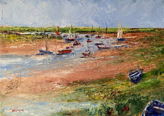 Morning Tide, Burnham Overy Staithe