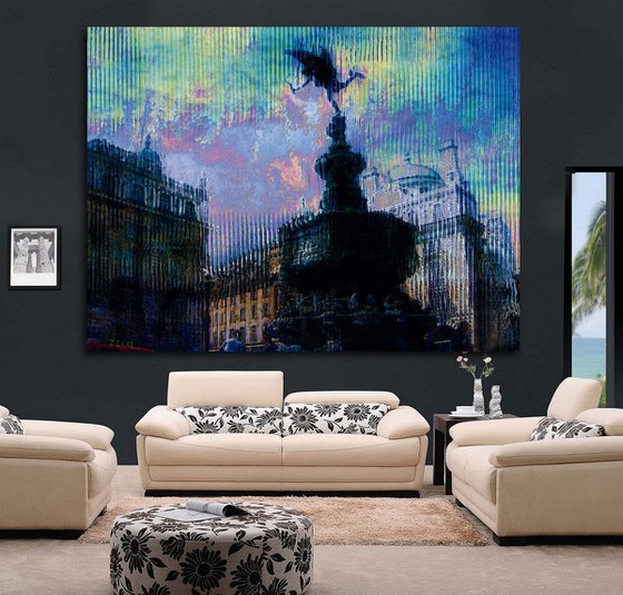 Piccadilly Circus 2/XL large original artwork