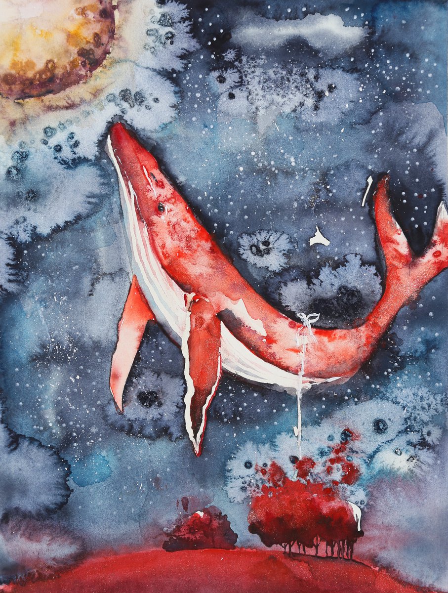Red Whale by Evgenia Smirnova