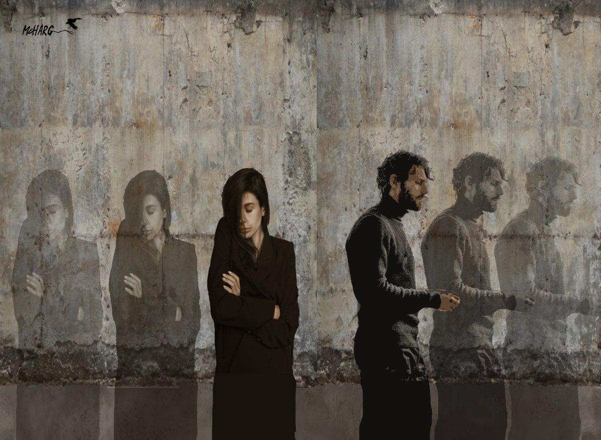 Expressive Portrait Giclee Print By Joe Mcharg, 26 X 19, It