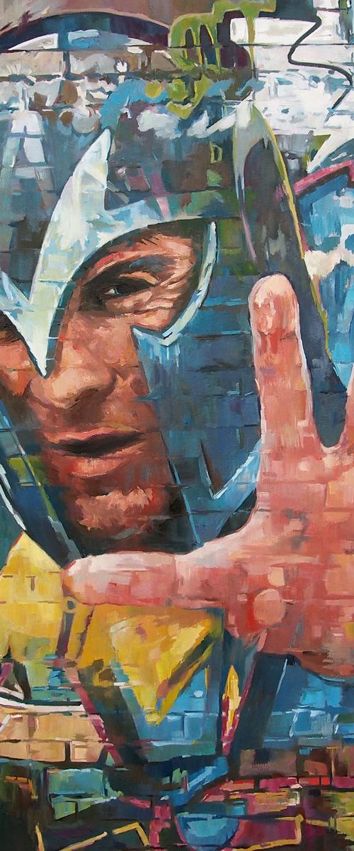 Magneto Graffiti by Janusz  Orzechowski
