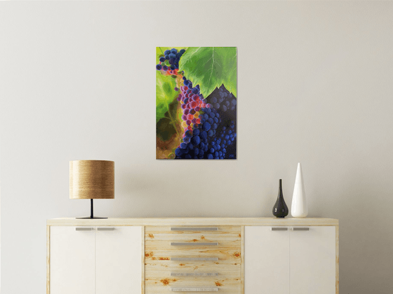 Sunny Grapes, 50 х 70 cm, oil on canvas