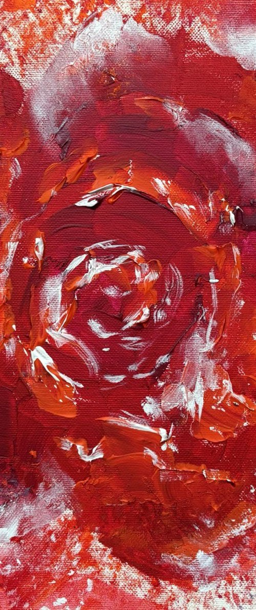 Red Bloom by Tetiana Pchelnykova