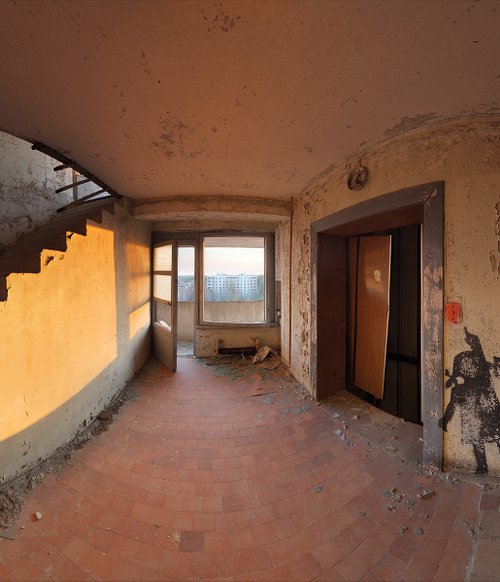 #46. Pripyat. Girl on 10-th floor. by Stanislav Vederskyi