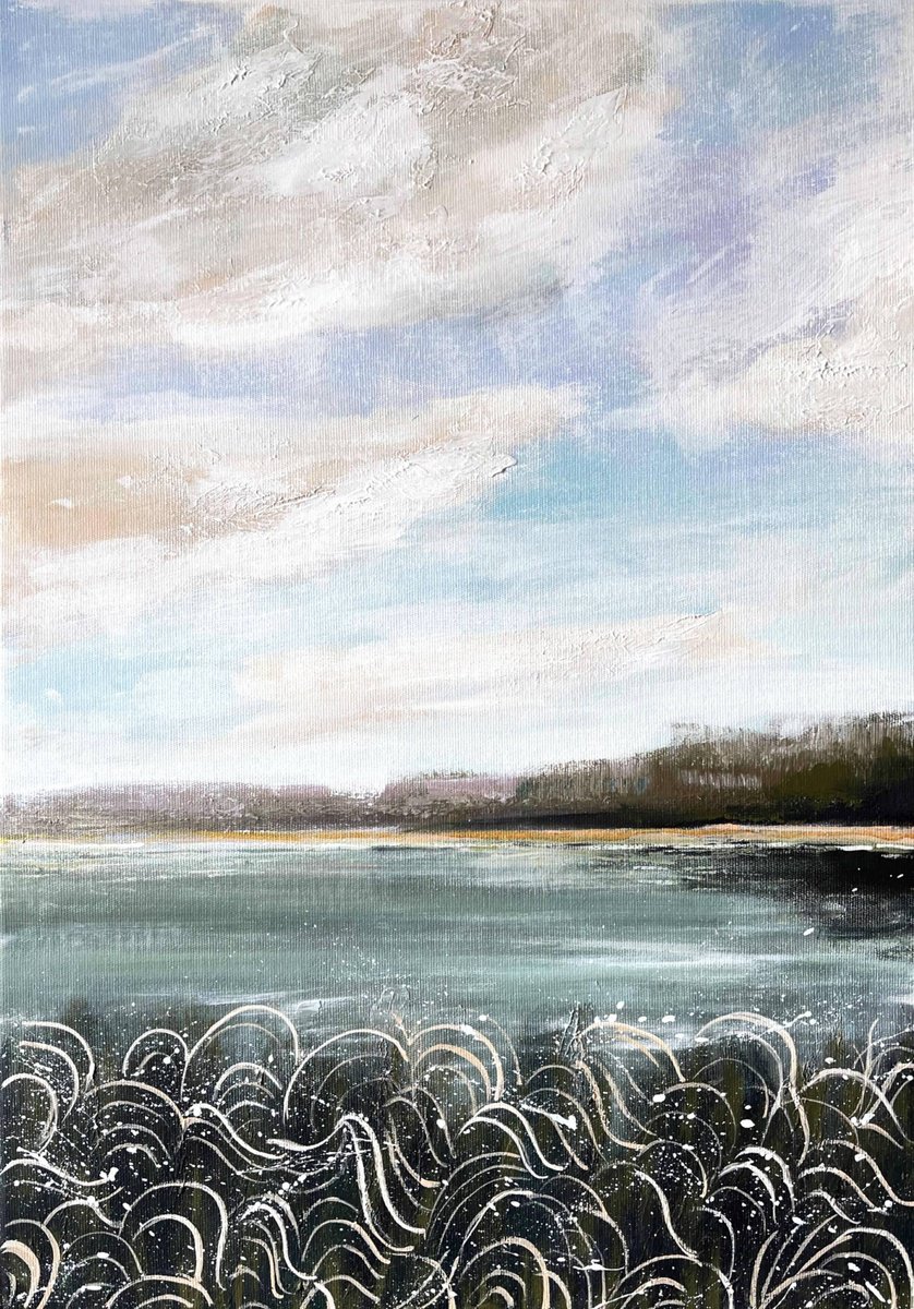  Whisper Of The Shore By Olesya Bay, 16 X 24, Artwork For Sale On Artfinder