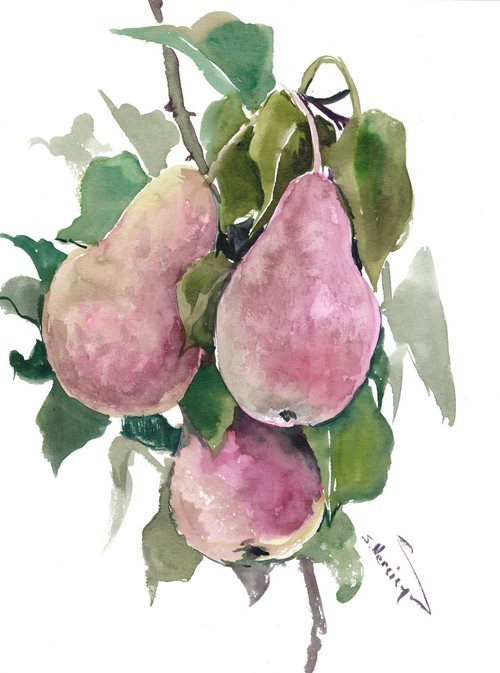 Pears on the Tree by Suren Nersisyan