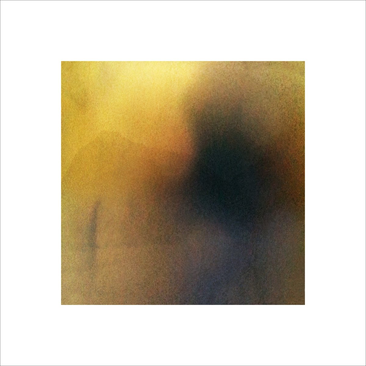 Abstract Landscape Giclee Print By Paul Harrison, 30 X 30", Beinn Dubh Scotland, Original Artwork