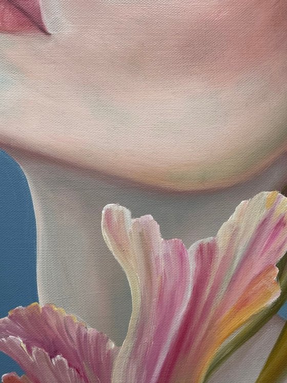 In floral tenderness