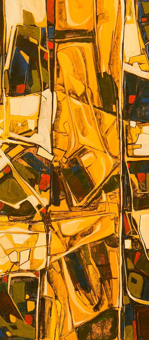 The sunshine painting by ARTIST GURDISH PANNU
