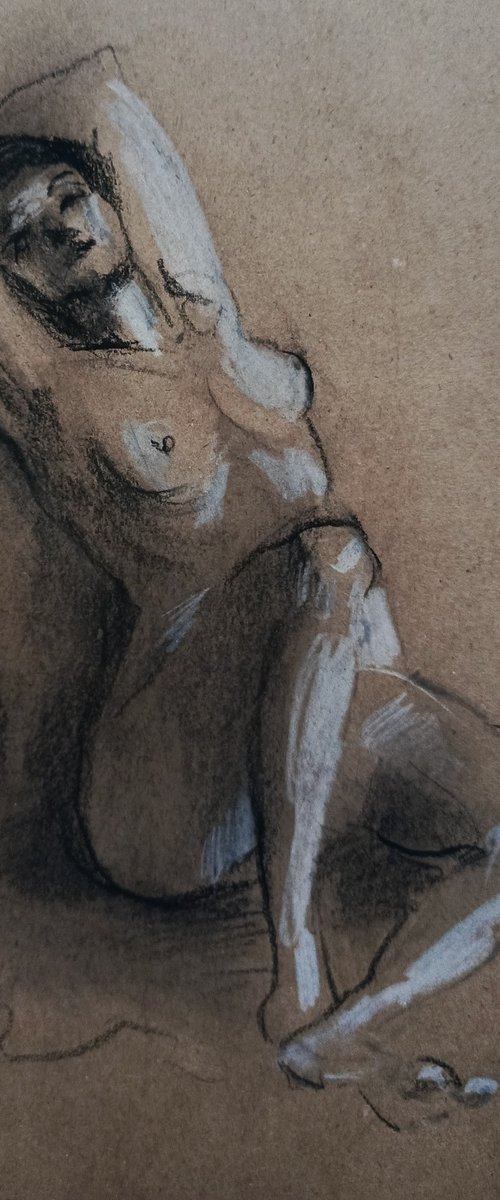 Nude sketch 01-25/05 by Oxana Raduga