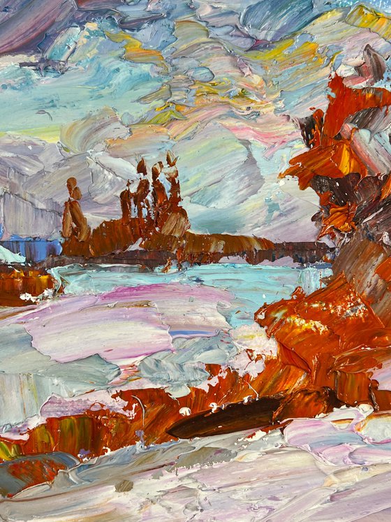 December Over the River