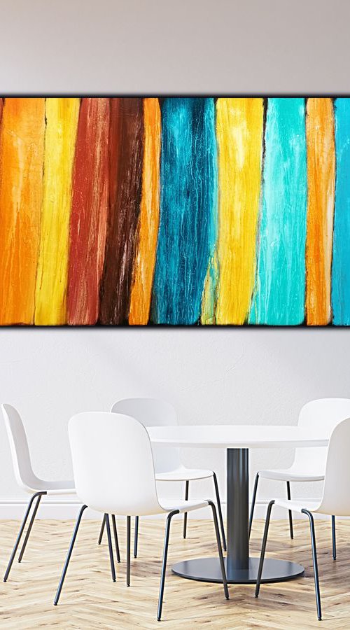 Alive -  Extra Large Artwork  ! by Branisa Beric